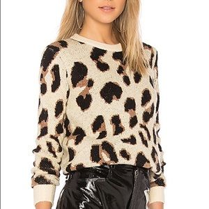Lovers + Friends cheetah sweater!